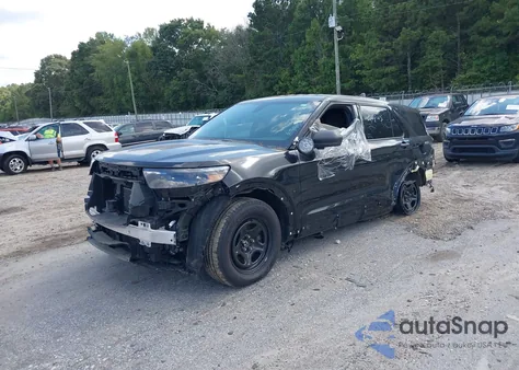 2020 Ford Police Interceptor Utility из США, поврежденный, VIN 1FM5K8AWXLGC14065
